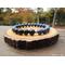  Black Tourmaline and Lapis Lazuli Elastic Bracelet by Rock My Zen